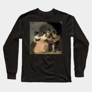 Francisco Goya drawing Long Sleeve T-Shirt